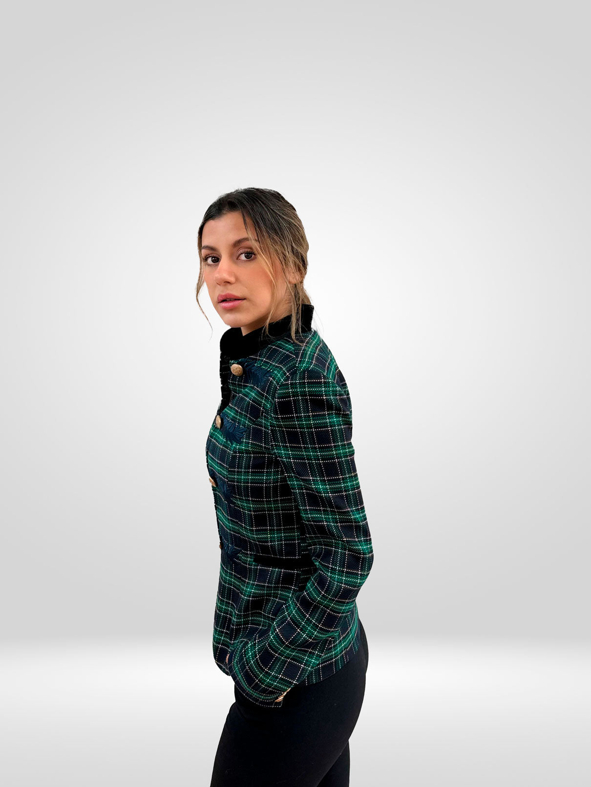 BLAZER ESMERALD BLUES TRUMP